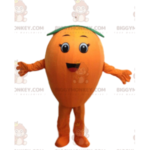 BIGGYMONKEY™ Mascottekostuum Giant Orange, Round Fruit Costume