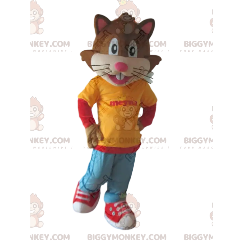 BIGGYMONKEY™ Maskottchenkostüm einer Katze im Jugendkostüm BIGGYMONKEY™ Maskottchenkostüm einer Katze im Jugendkostüm