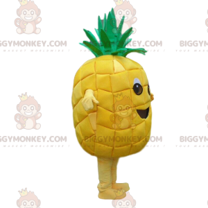 BIGGYMONKEY™ traje de mascota de piña amarilla gigante, traje