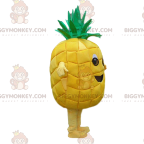 Costume de mascotte BIGGYMONKEY™ d'ananas jaune géant, costume