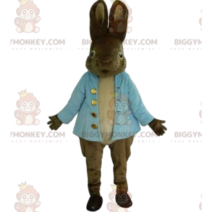 Fantasia de mascote de coelho marrom realista BIGGYMONKEY™ com