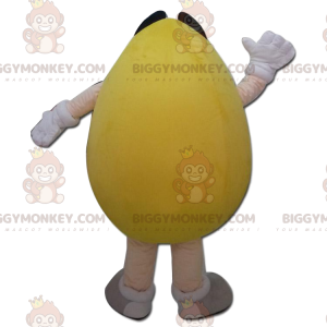Στολή μασκότ Γιγαντιαίου Κίτρινου M&M's BIGGYMONKEY™, Κοστούμι Σοκολάτας Καραμέλας