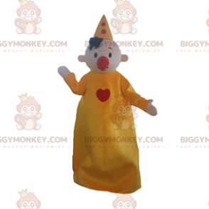Clown BIGGYMONKEY™ mascottekostuum, circuspersonage