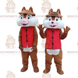 BIGGYMONKEY™s mascotte di Tic e Tac, famosi scoiattoli dei