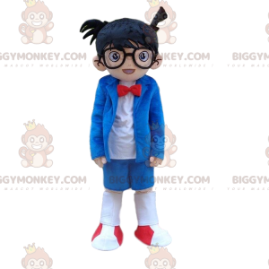 BIGGYMONKEY™ Maskottchenkostüm von Shinichi Kudo, Figur aus der