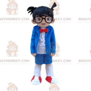 Traje de mascote BIGGYMONKEY™ de Shinichi Kudo, personagem da série Detective Conan - Mascotes pessoas famosas - BiggyMonkey.com