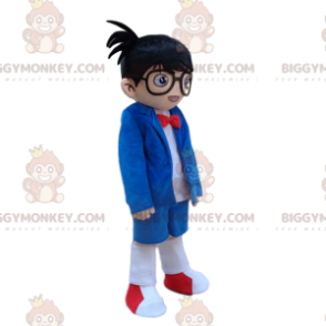 BIGGYMONKEY™ mascot costume of Shinichi Kudo, character from