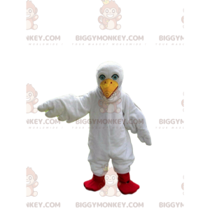BIGGYMONKEY™ mascot costume of giant seagull, albatross