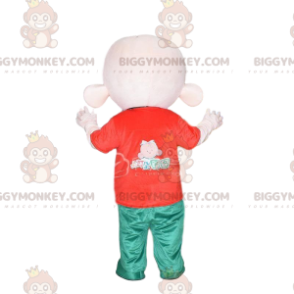 Στολή μασκότ BIGGYMONKEY™ για νεαρό αγόρι, σούπερ διασκεδαστική