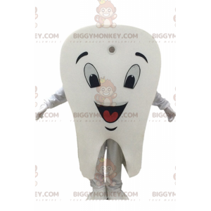 Maskotka gigantyczny biały ząb BIGGYMONKEY™, kostium zęba -