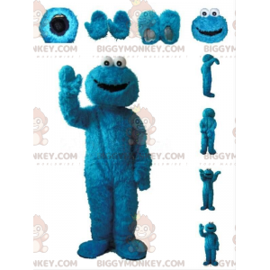 Macaron the Glutton BIGGYMONKEY™ mascot costume, Monster Cookie