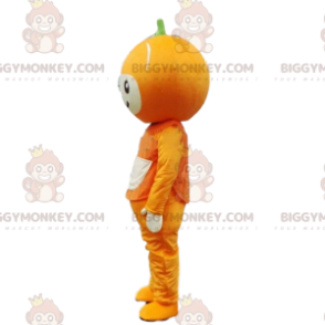 Kostým maskota BIGGYMONKEY™ Obří pomeranč, kostým kulatého ovoce, citrus - Ovocný maskot - BIGGYMONKEY_09777 - BiggyMonkey.com