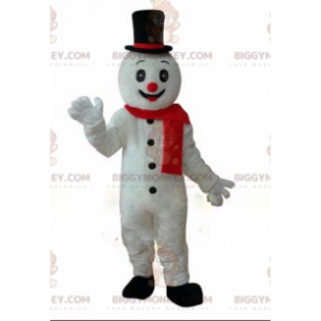BIGGYMONKEY™ costume mascotte pupazzo di neve gigante, costume