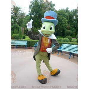Στολή μασκότ Jiminy Cricket Famous Pinocchio Insect BIGGYMONKEY™ - Μασκότ διάσημων χαρακτήρων - BiggyMonkey.com