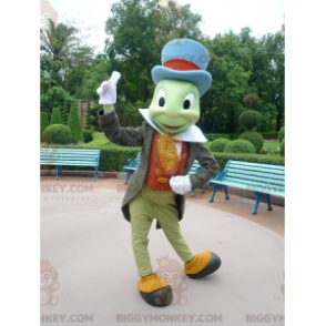Στολή μασκότ Jiminy Cricket Famous Pinocchio Insect BIGGYMONKEY™ - Μασκότ διάσημων χαρακτήρων - BiggyMonkey.com