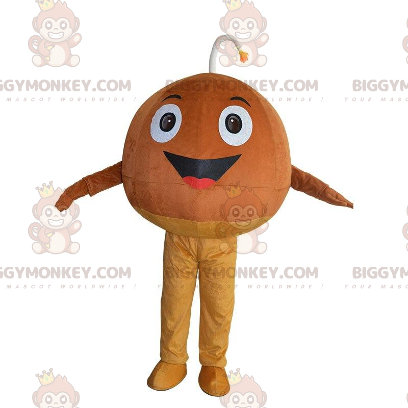 Costume de mascotte BIGGYMONKEY™ de marron géant, costume de Costume de mascotte BIGGYMONKEY™ de marron géant, costume de