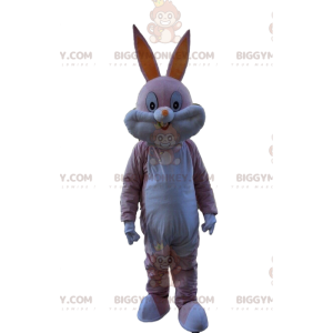 BIGGYMONKEY™ Mascot Costume Pink Bugs Bunny Famous Looney Tunes