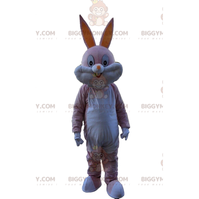 BIGGYMONKEY™ μασκότ στολή Pink Bugs Bunny Famous Looney Tunes Rabbit - Μασκότ διάσημων χαρακτήρων - BiggyMonkey.com