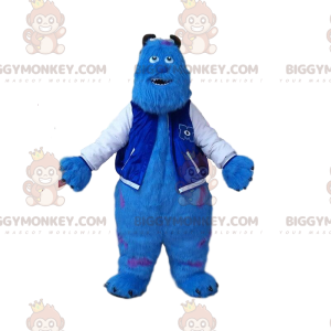 Disfraz de mascota BIGGYMONKEY™ de Sully, el famoso monstruo
