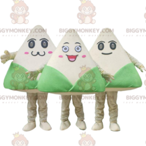 mascota de Zongzi BIGGYMONKEY™s, trajes tradicionales de comida