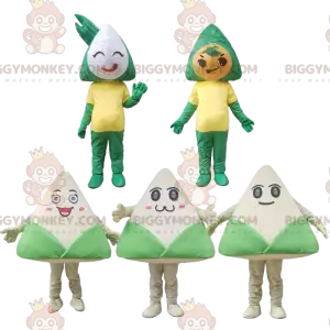 5 Zongzi BIGGYMONKEY™s Maskottchen, traditionelle Essenskostüme