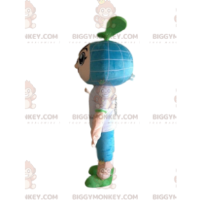 Costume da mascotte BIGGYMONKEY™ da ragazzo con germoglio sulla