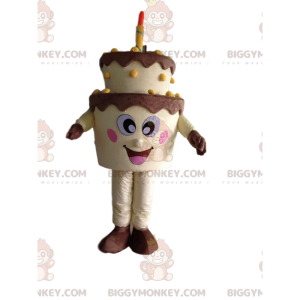 Big Birthday Cake BIGGYMONKEY™ mascot costume, cake costume -