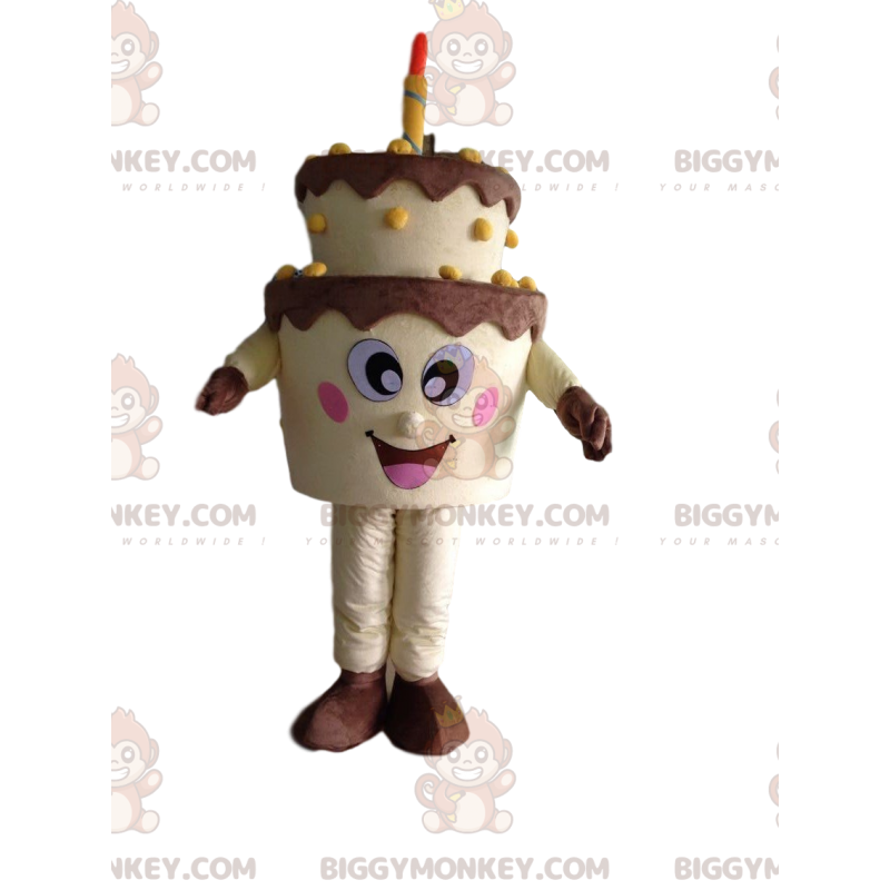 Maskotka Big Birthday Cake BIGGYMONKEY™, kostium na tort - Maskotka Big Birthday Cake BIGGYMONKEY™, kostium na tort -