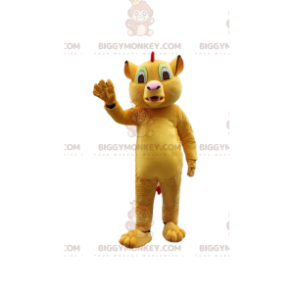 BIGGYMONKEY™ Maskottchenkostüm von Simba, dem berühmten Löwen