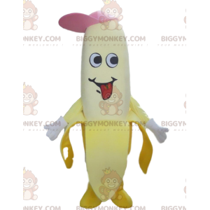 Fantasia de mascote Banana BIGGYMONKEY™ com boné, fantasia de