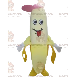 Στολή μασκότ μπανάνας BIGGYMONKEY™ με καπέλο, γιγάντια στολή