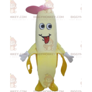 Kostium maskotki Banana BIGGYMONKEY™ z czapką, kostium gigantycznego owocu - Maskotka owocowa - BiggyMonkey.com
