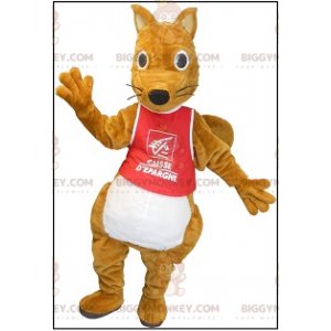 Cute Plump Brown Squirrel BIGGYMONKEY™ Mascot Costume -
