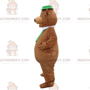 Costume de mascotte BIGGYMONKEY™ de Yogi l'ours, personnage de