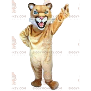 Puma BIGGYMONKEY™ mascot costume, cougar costume, feline fancy