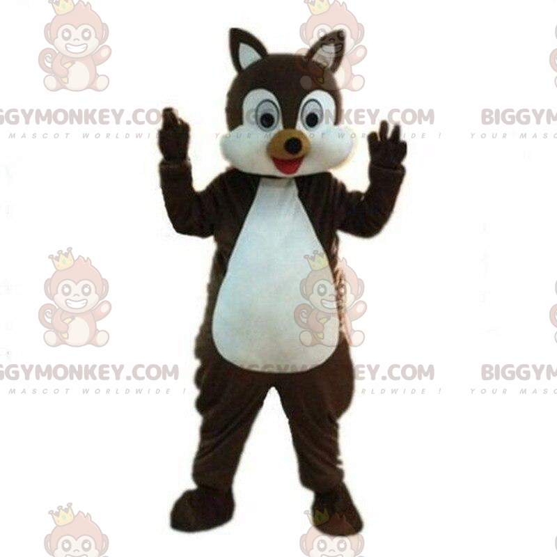 Disfraz de mascota Tic or Tac BIGGYMONKEY™, una de las ardillas