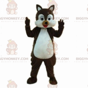 Tic or Tac BIGGYMONKEY™ Mascot Costume, One of the Cartoon