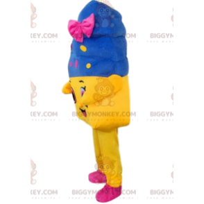  Costume da mascotte gelato gigante BIGGYMONKEY™, costume da vasetto gelato colorato - Mascotte alimentare - BiggyMonkey.com