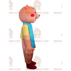 BIGGYMONKEY™ maskotkostume Pink bamse med røde kinder - Bjørn maskot - BIGGYMONKEY_09897 - BiggyMonkey.com