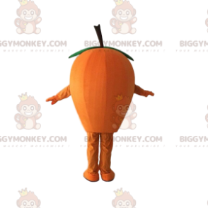 Orange Loquat BIGGYMONKEY™ maskotkostyme, oransjekostyme, gigantisk frukt - Frukt maskot - BIGGYMONKEY_09899 - BiggyMonkey.com