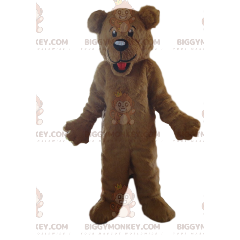 Brun Teddy BIGGYMONKEY™ maskotkostume, kan tilpasses - Brun Teddy BIGGYMONKEY™ maskotkostume, kan tilpasses -