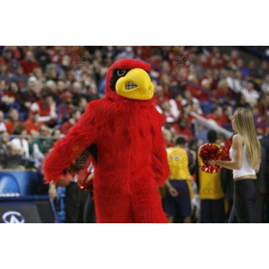 Red Black and Yellow Eagle BIGGYMONKEY™ Mascot Costume -