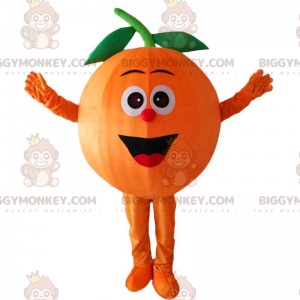 Costume de mascotte BIGGYMONKEY™ d'orange géante, costume de