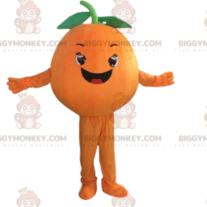 Costume da mascotte BIGGYMONKEY™ arancione gigante, costume da