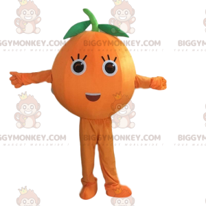 Kostým maskota Giant Orange BIGGYMONKEY™, kostým pomerančového