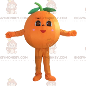 Costume da mascotte BIGGYMONKEY™ femmina arancione, costume