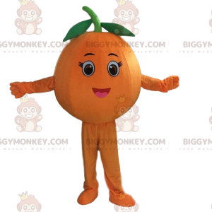 Giant Orange BIGGYMONKEY™ Mascot Costume, Clementine Costume -