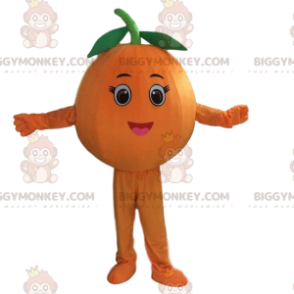 Giant Orange BIGGYMONKEY™ Mascot Costume, Clementine Costume –