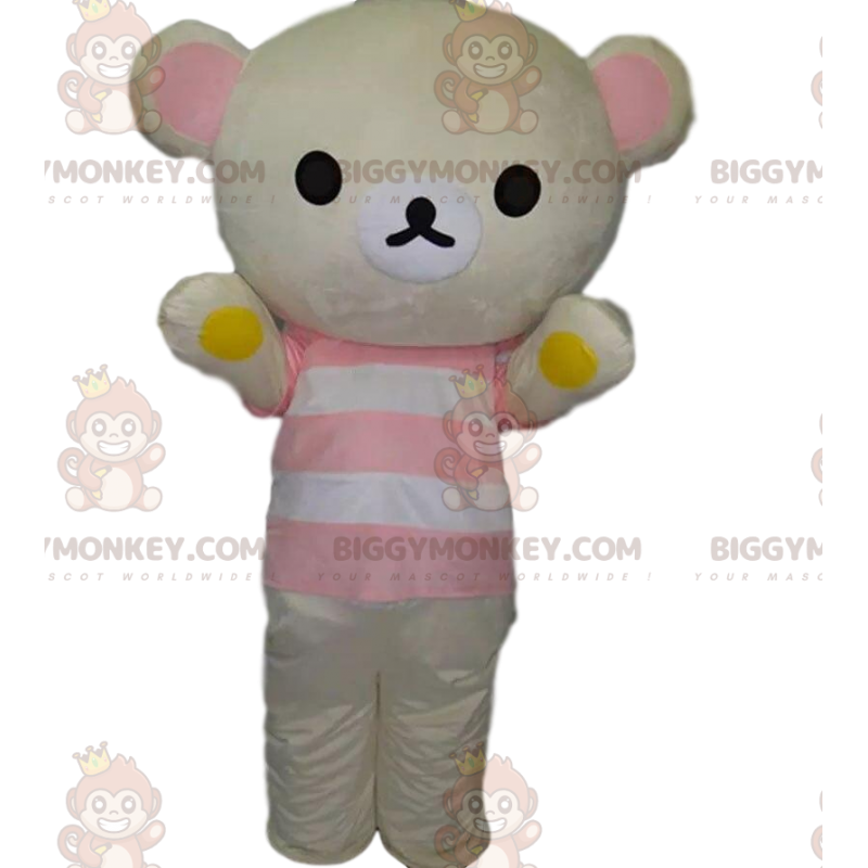 Fantasia de mascote de urso polar gigante BIGGYMONKEY™ Fantasia de mascote de urso polar gigante BIGGYMONKEY™