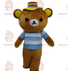 Disfraz de mascota de oso de peluche marrón BIGGYMONKEY™ con